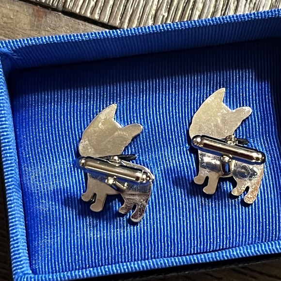 IOTA LINKS - CUFF LINKS  - BOSTON TERRIER  brand new in gift box - Picture 2 of 12